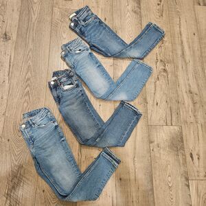 Zara Blue Skinny Jeans Bundle Girl Size 8
